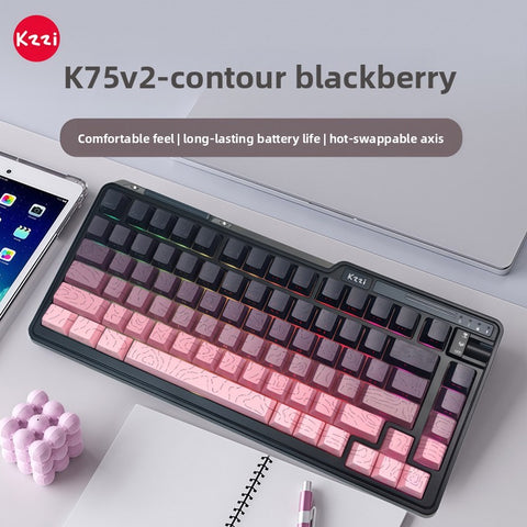Kzzi K75 V2 Triple Mode Mechanical Keyboard